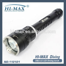 Hi-max nuevo CREE XM-L2 u2 ejecutar en 18650 antorcha de buceo de la batería